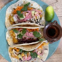 Tacos - 169 pesos  at Muchas Vidas in Merida