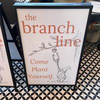 Sign   at The Branch Line in Santa Rosa