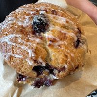Blackberry muffin  at The Branch Line in Santa Rosa