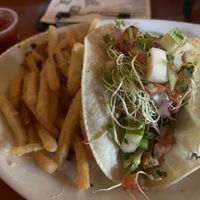 Paco’s tacos (after I ate one)   at Perfect Pear Bistro in Tempe