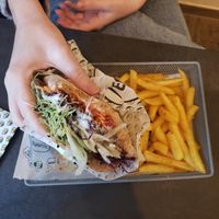 forgot the name, but meat like Döner (combo) at Veganitas in Zurich