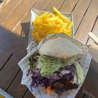 Doner Pita at Veganitas in Zurich