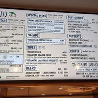 Menü at Veganitas in Zurich