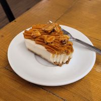 Peanut Cheesecake at Veganitas in Zurich