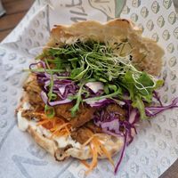 Outlawz Seitan at Veganitas in Zurich