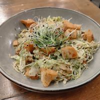 Cesar Salad at Veganitas in Zurich
