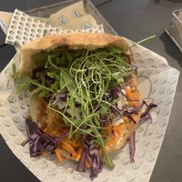 Seitan pita  at Veganitas in Zurich