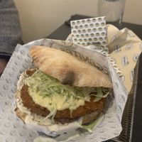 Chrispy chick‘n   at Veganitas in Zurich