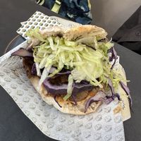 Döner pita  at Veganitas in Zurich