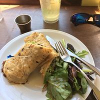 Gyros  at Loving Hut in Claremont