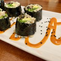 Quinoa sushi at Loving Hut in Claremont