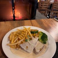 Grilled tofu  at Kaunispään Huippu Oy in Saariselkae