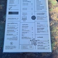 Getränkekarte at Trendcafe Krone in Sonnenbuehl