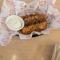 Tofu fries at Burgernaut in Auckland