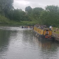  at Dreckly's Cafe Boat in Oxford