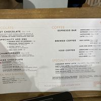 Menu   at Nibble Chocolate - Little Italy in San Diego