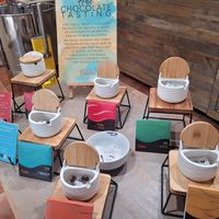 Samples at Nibble Chocolate - Little Italy in San Diego