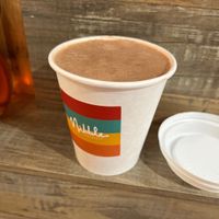 Hot chocolatee  at Nibble Chocolate - Little Italy in San Diego