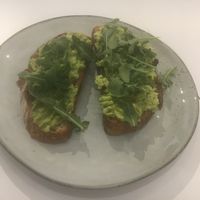 Avocado toast at Laneway & Co in Newcastle Upon Tyne