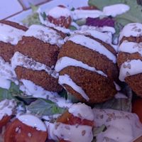 Ensalada de falafel at Afandi Delicias Del Sultán in Valencia