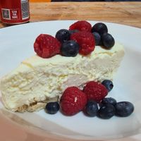 The coveted vanilla cheesecake at The Veeg Shack in Swindon
