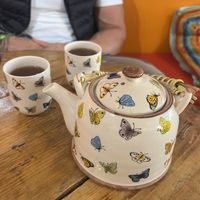 We opted for After Eight Chocolate Mint tea  at The Veeg Shack in Swindon