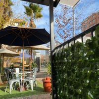  at Morya Café in Santiago