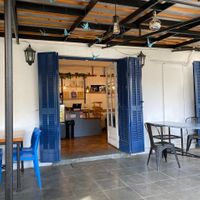  at Morya Café in Santiago