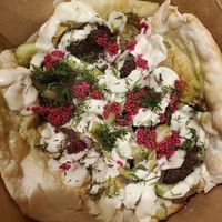 Falafel wrap at The Crypt in Denver