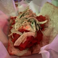 Eggplant parmigiana sandwich 🔥🔥🔥  at The Crypt in Denver