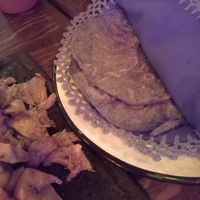 3 fresh tacos also at La Chicha in Mexico City