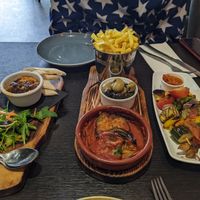Vegan tapas selection at Central 42 in Beverley