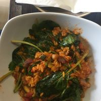 Vegan paella  at Central 42 in Beverley