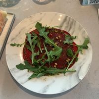 Bietencarpaccio  at Rozey in Amersfoort
