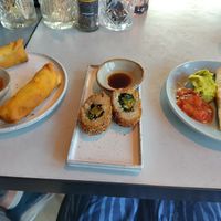 Loempia, springrolls & quesadilla at Rozey in Amersfoort