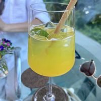 ginger drink  at Tula Bistro in Salzburg