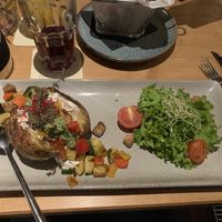 Potato - vegetables - sour cream  at KÅDU in Ottobrunn