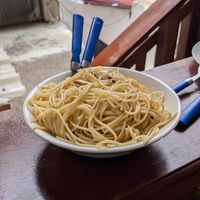 🍝 Spaghetti Aglio e Olio -
18k (not so convincing) at Fatto in Casa  in Taganga