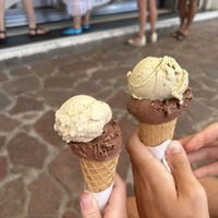 Had some delicious vegan ice-cream. We got Ferrero Roche, pistachio and hazelnut but they did other more fruity flavours too. Highly recommend, all homemade and well priced!    at Berry's - Marinero in Tenerife