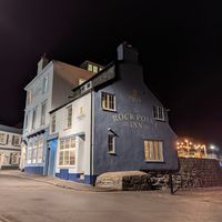 Such a great location at the base of town next to the sea front at Rock Point Inn in Lyme Regis