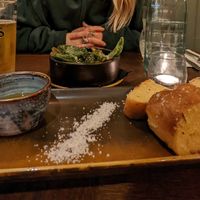 Focaccia comin'acha at Rock Point Inn in Lyme Regis