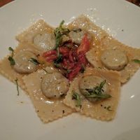 mushroom ravioli at Sublime Restaurant and Bar in Fort Lauderdale