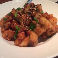 fried cauliflower - tasted like General Gau's Chicken would  at Sublime Restaurant and Bar in Fort Lauderdale