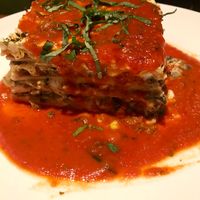 lasagna  at Sublime Restaurant and Bar in Fort Lauderdale