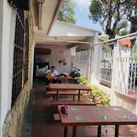 outdoor dining   at Aquarius in Cucuta