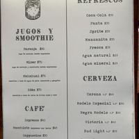 Menu   at Malecón 21 in Mahahual