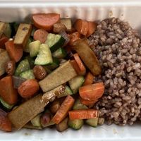 Authentic Xiang Chinese cuisine. Gong Bao Tofu (extra-firm and smoked) #Veganuary at Chinese Xiang Cuisine in Roseburg