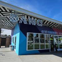 Great place for kids to play at Dang Soft Serve in Denver