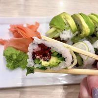  beet xalapa roll  at Zen Sushi in Dallas
