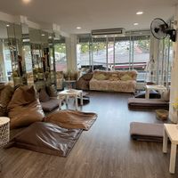 Inside  at D-Day Smoothie Bar in Hua Hin